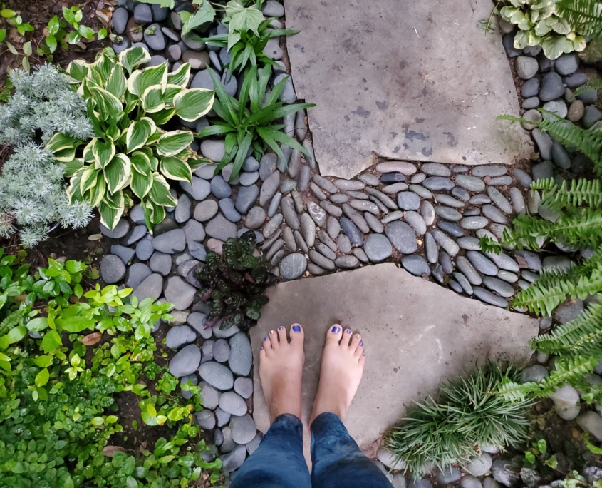 Stone Walking Path